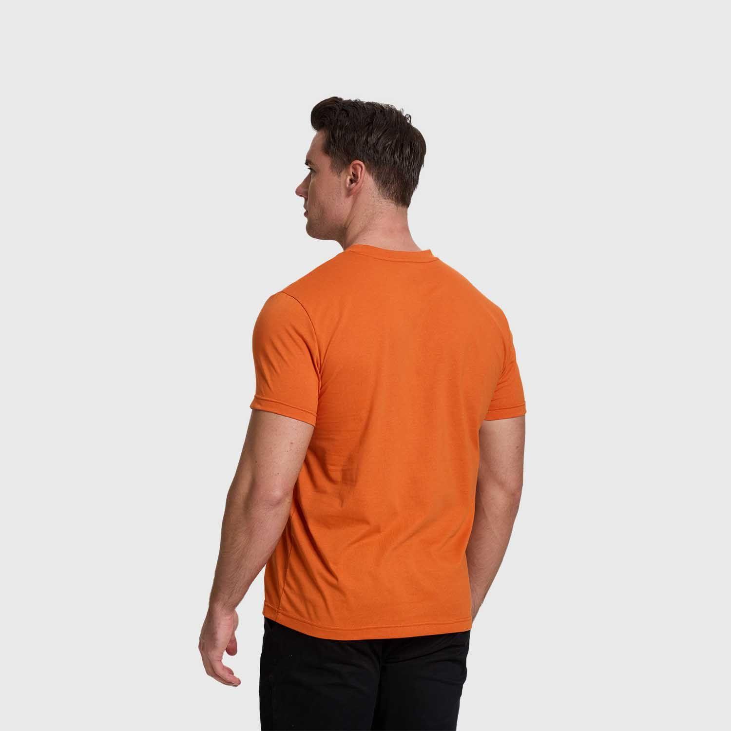 Polera Hombre Básica Ocre Ii Fashions Park-4