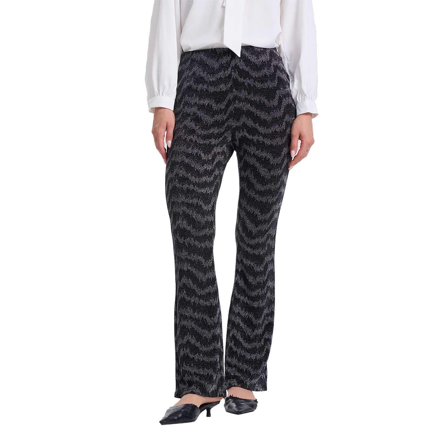 Calza Mujer Lurex Negro Fashion's Park-0