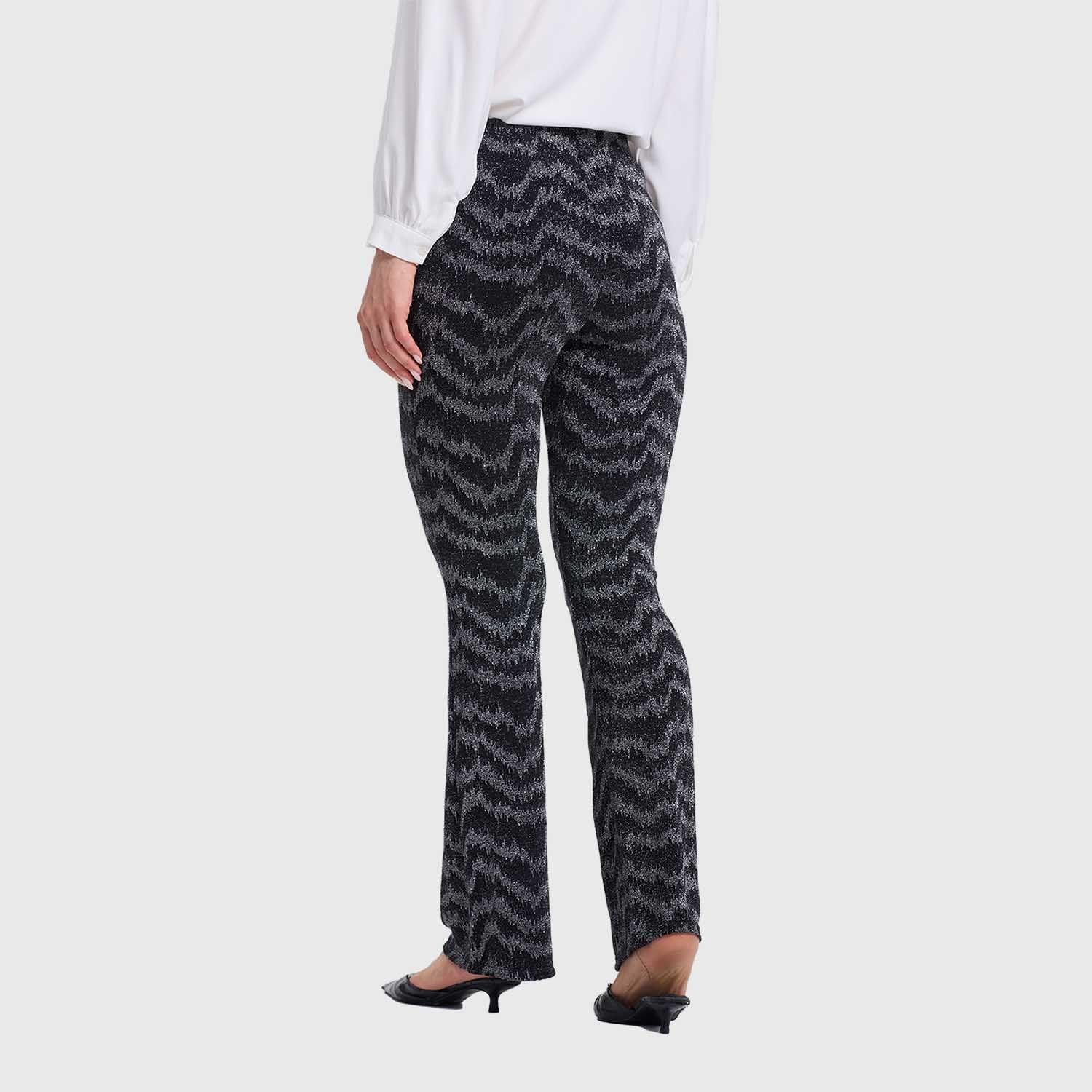 Calza Mujer Lurex Negro Fashion's Park-2