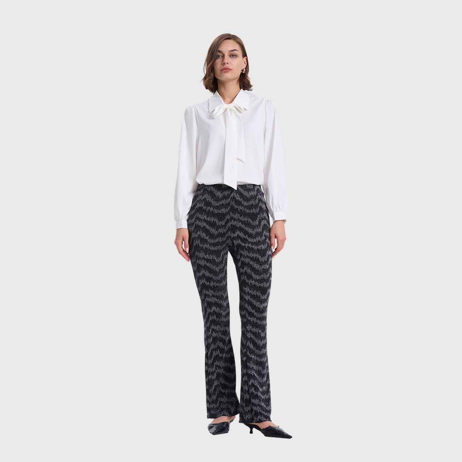 Calza Mujer Lurex Negro Fashion's Park-3