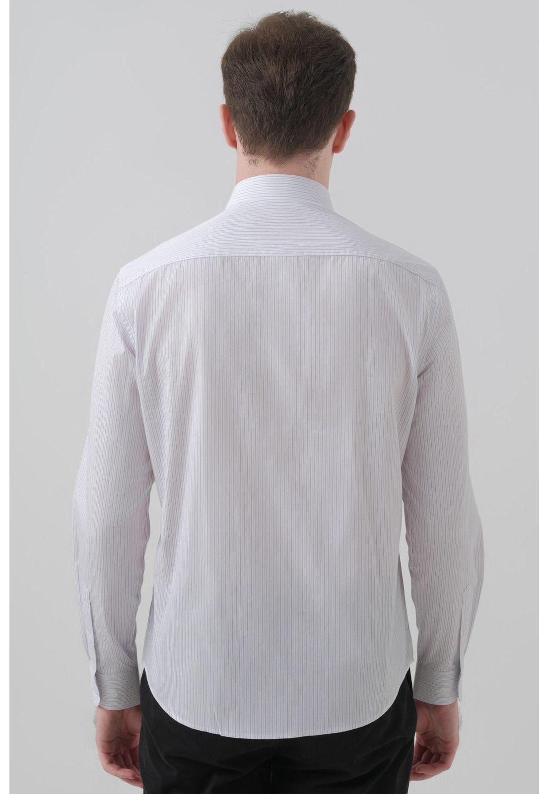 Camisa Hombre Regular Blanco - lV-2