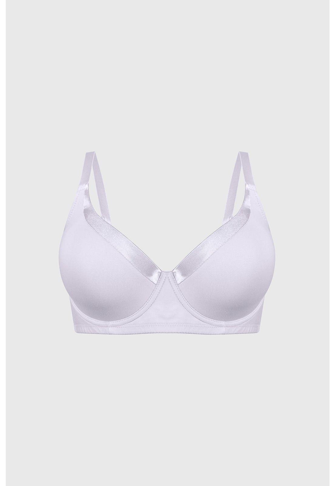 Sostén Mujer Support Algodón Blanco-0