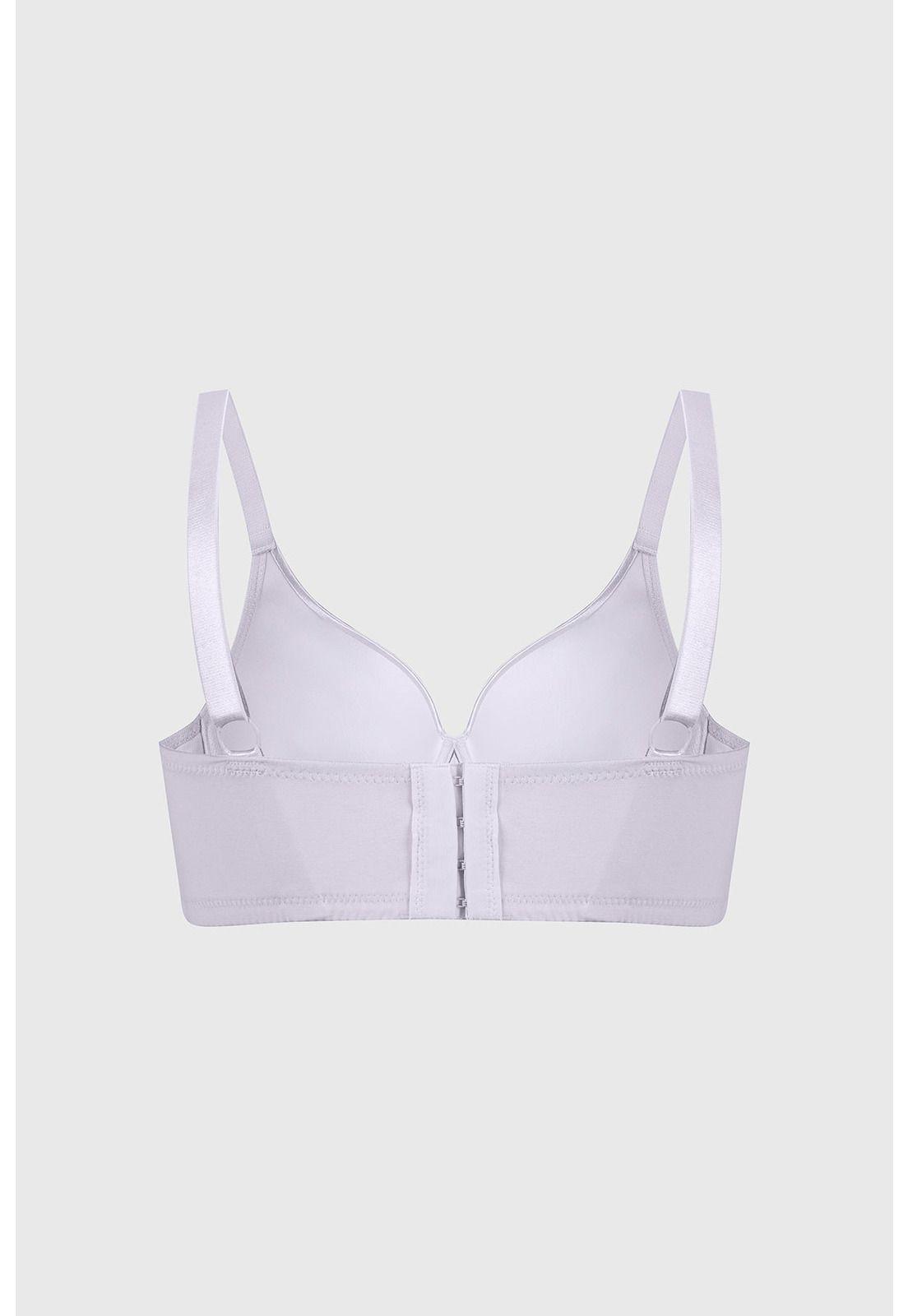 Sostén Mujer Support Algodón Blanco-1