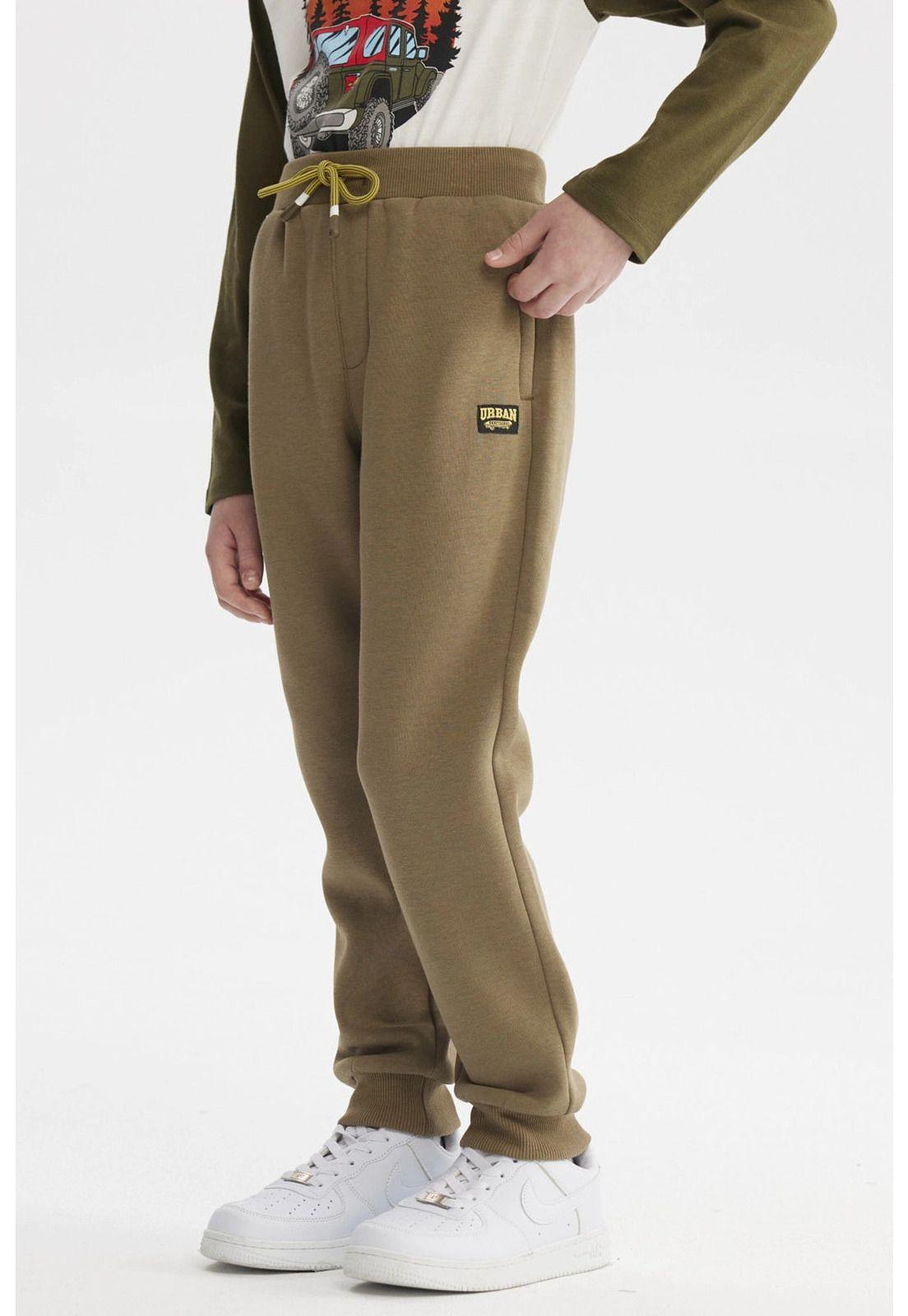 Pantalón Buzo Niño Bipack Toddler Verde Militar-2