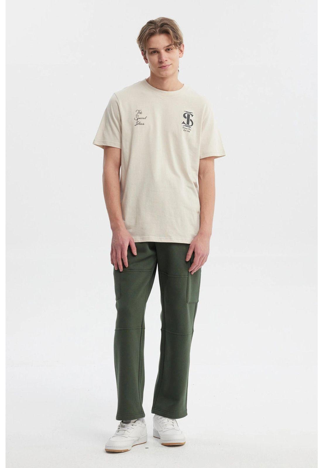 Polera Hombre Slim Beige - ll-3