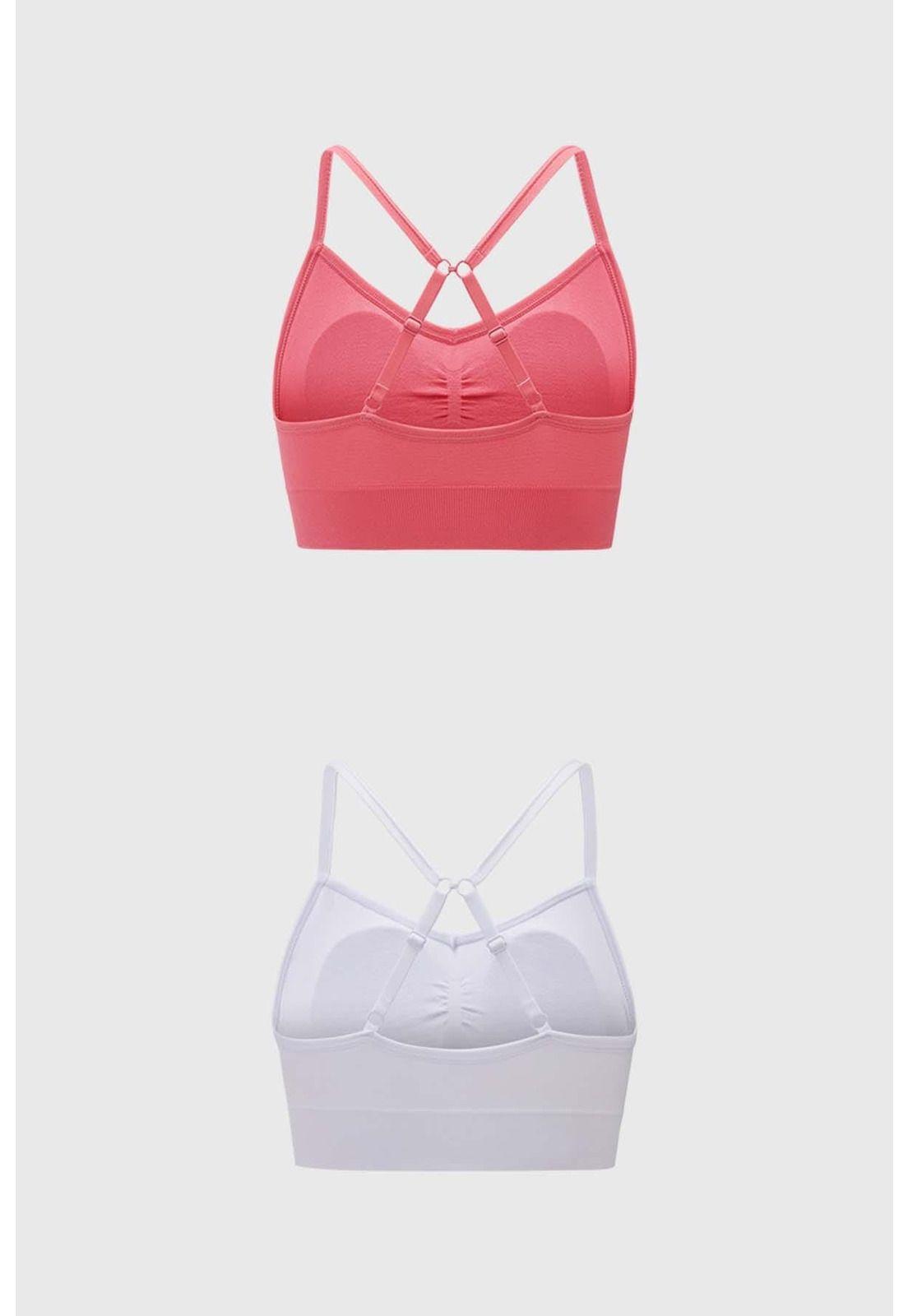 Sostén Mujer Bipack Peto Rosa-1