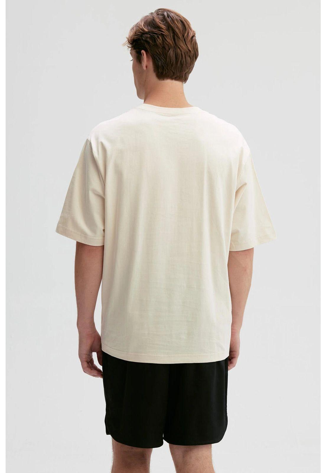 Polera Hombre Oversize Beige - Vl-2