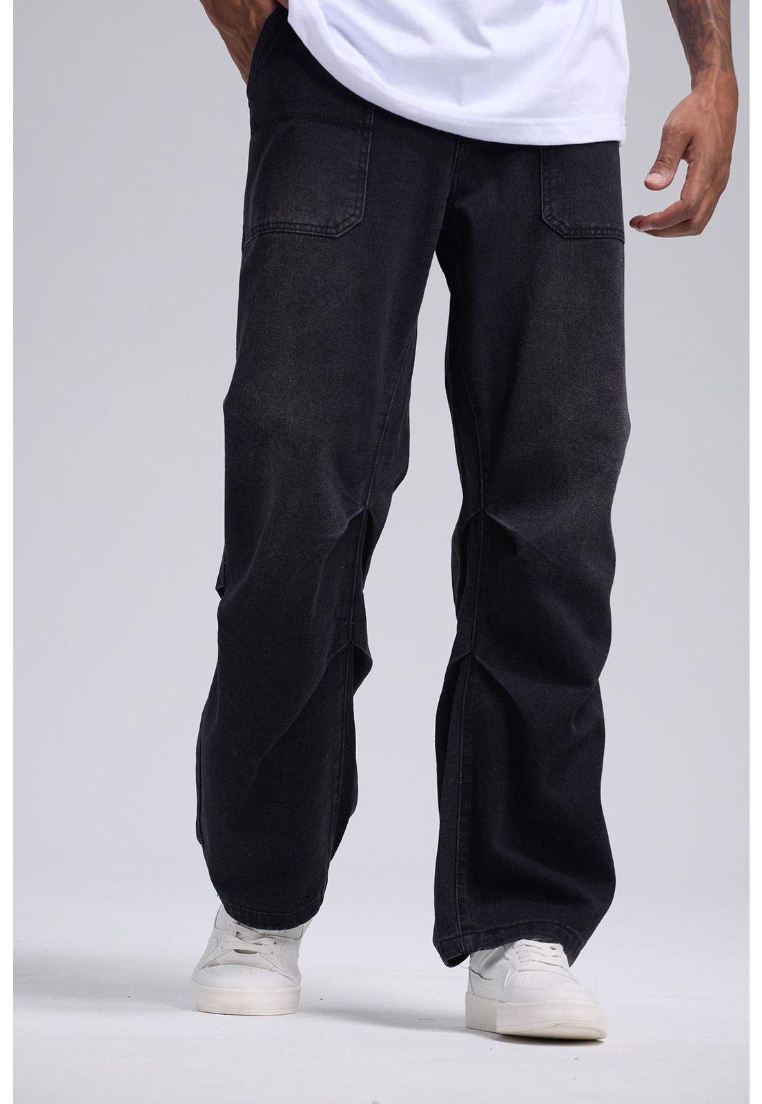 Jeans Hombre Parachute Negro-0