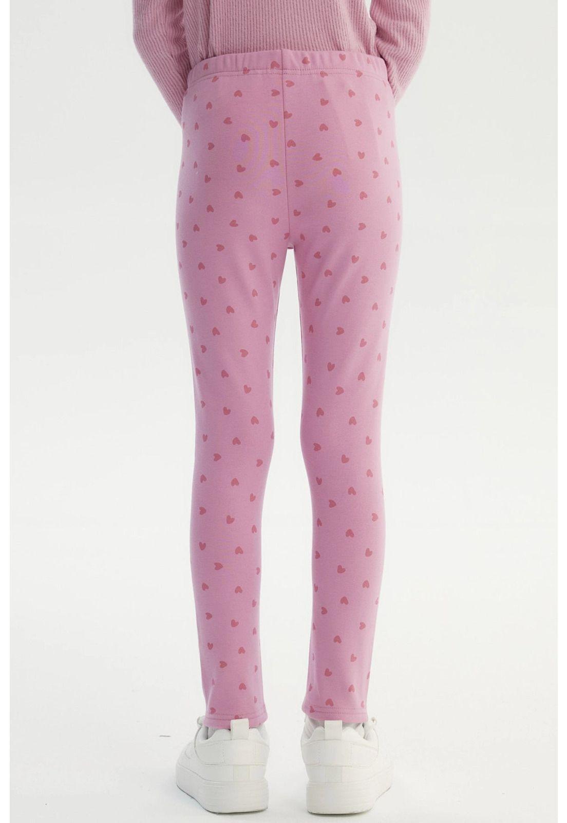 Calza Niña Slim Rosado-2