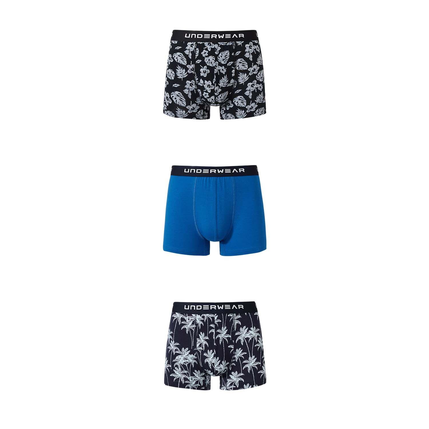 Boxer Hombre Tripack Rapport Azul I Fsp Fashion's Park-0
