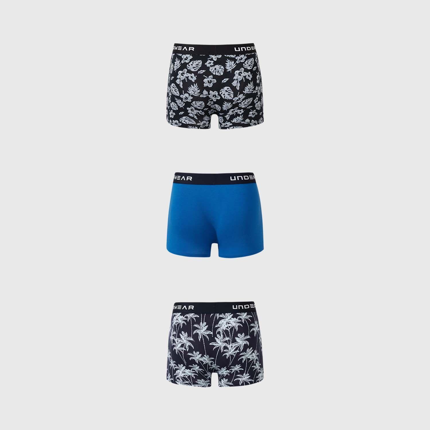 Boxer Hombre Tripack Rapport Azul I Fsp Fashion's Park-1