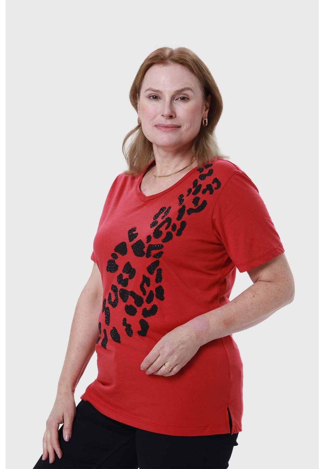 Polera Mujer Rojo-1
