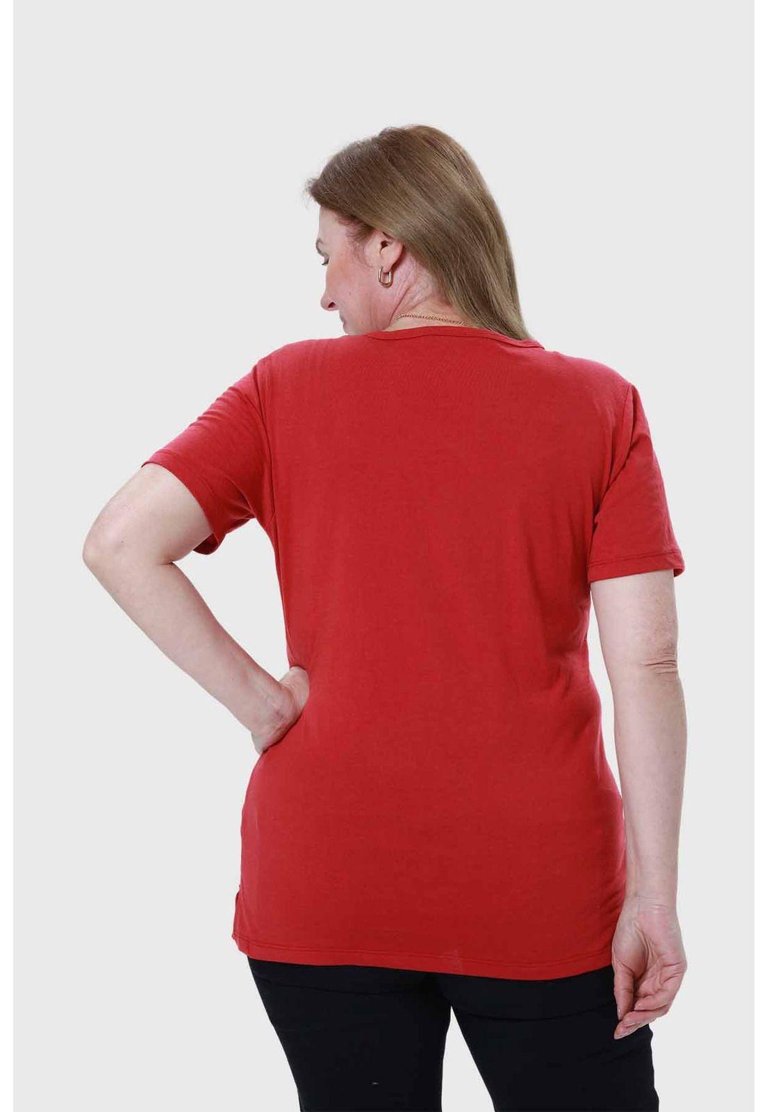 Polera Mujer Rojo-2
