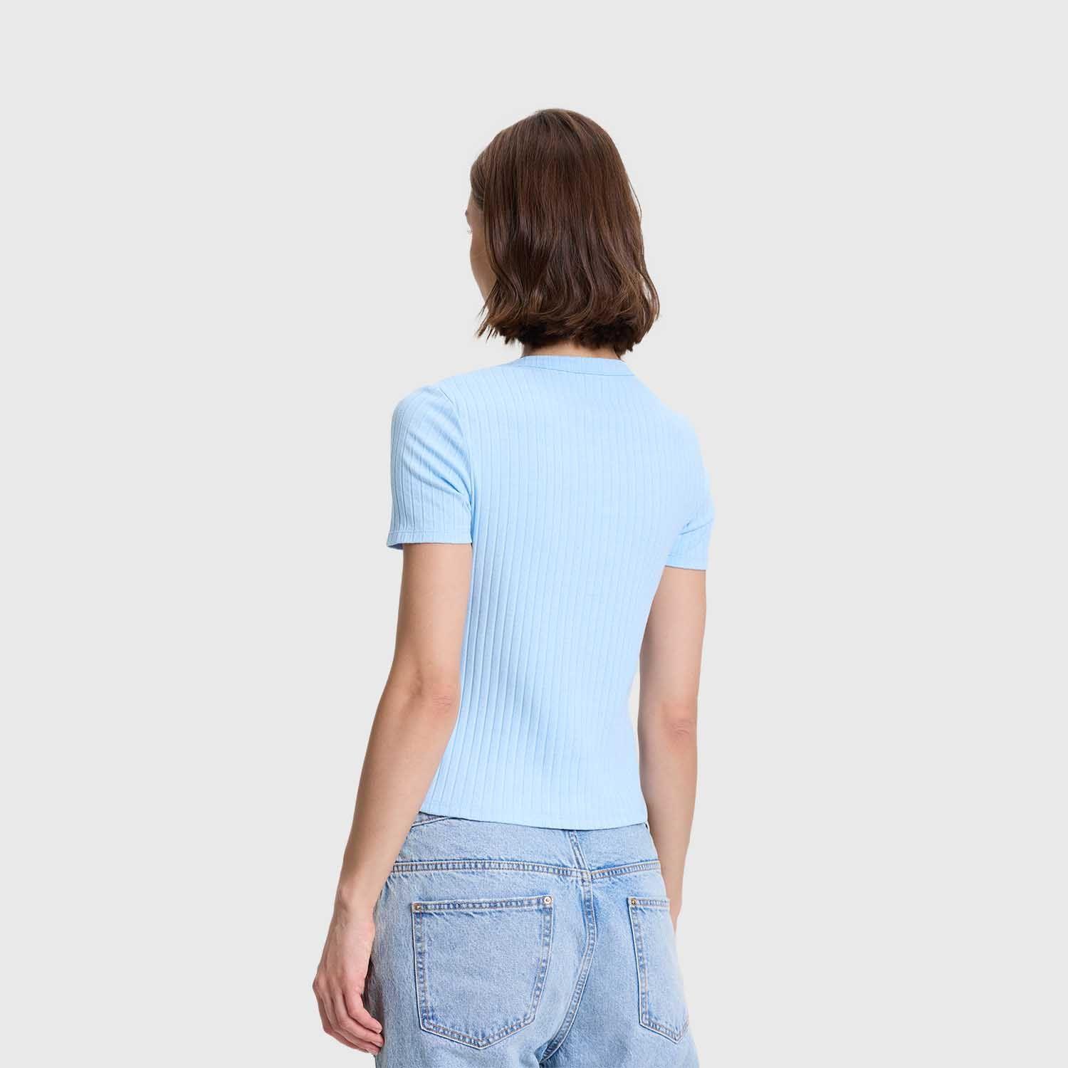 Polera Mujer Rip Crop Lisa Celeste Fashion's Park-2
