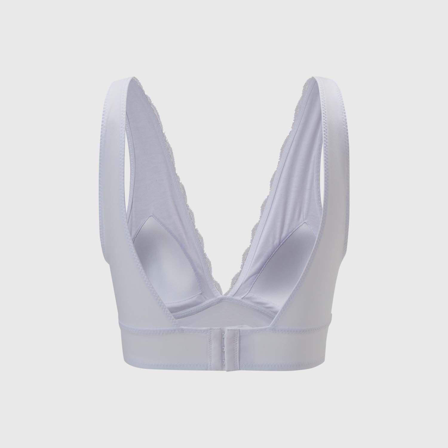 Sostén Mujer Peto Tipo Bralette Blanco Fashion's Park-1