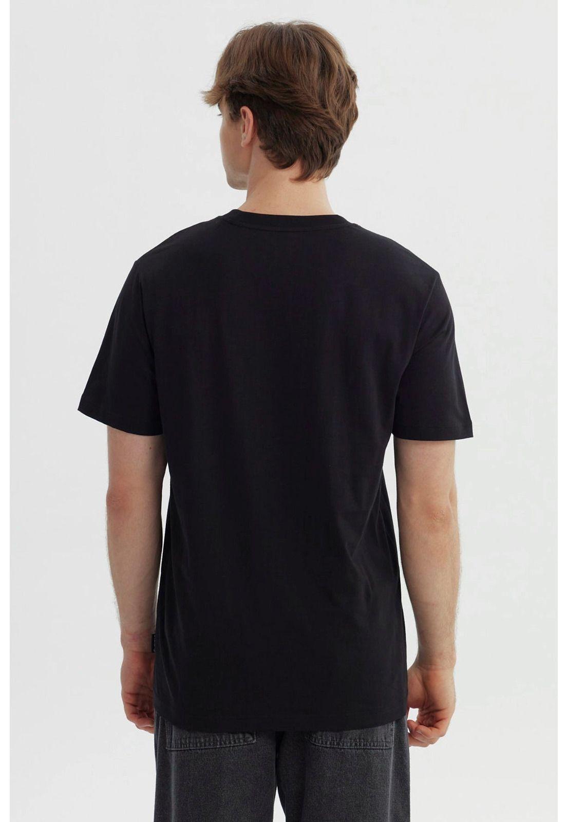 Polera Hombre Regular Negro - lX-2