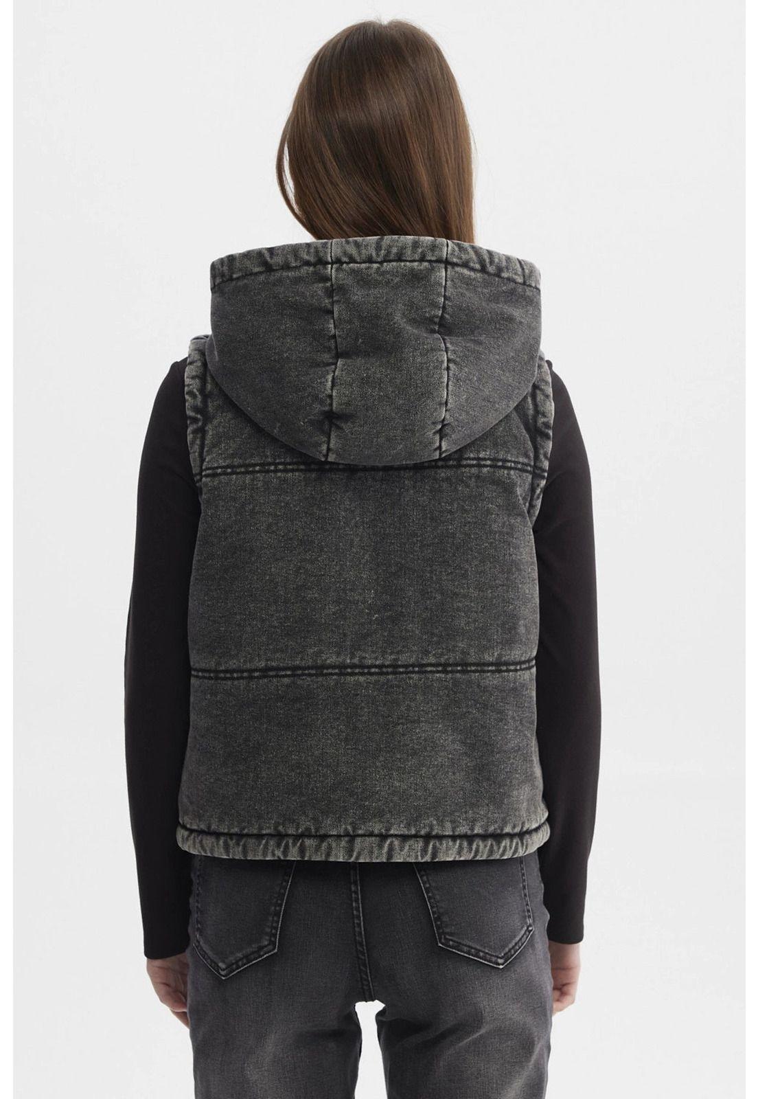 Chaqueta Mujer Abril Negro-2