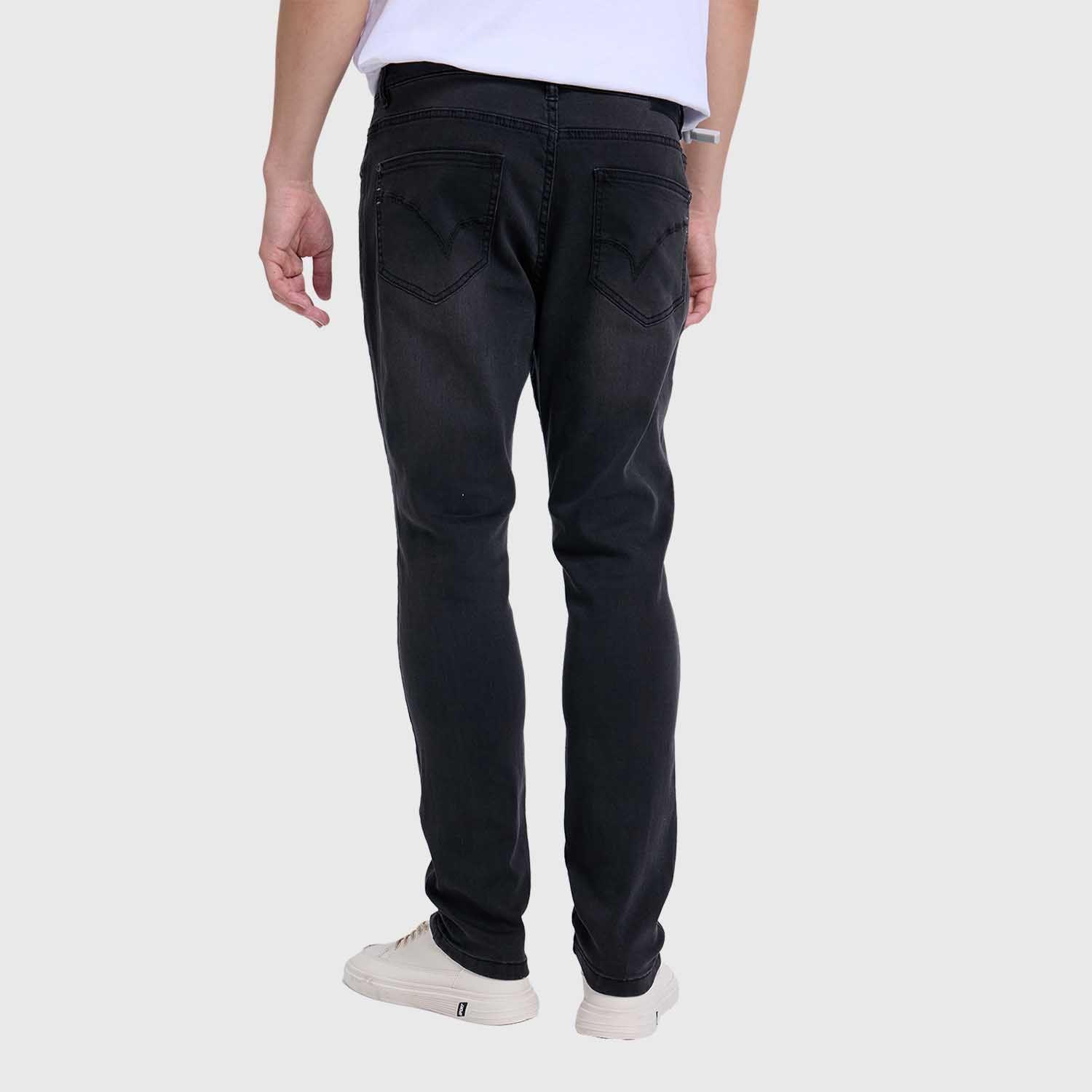 Jeans Hombre Skinny 101 Negro Fashion's Park-2