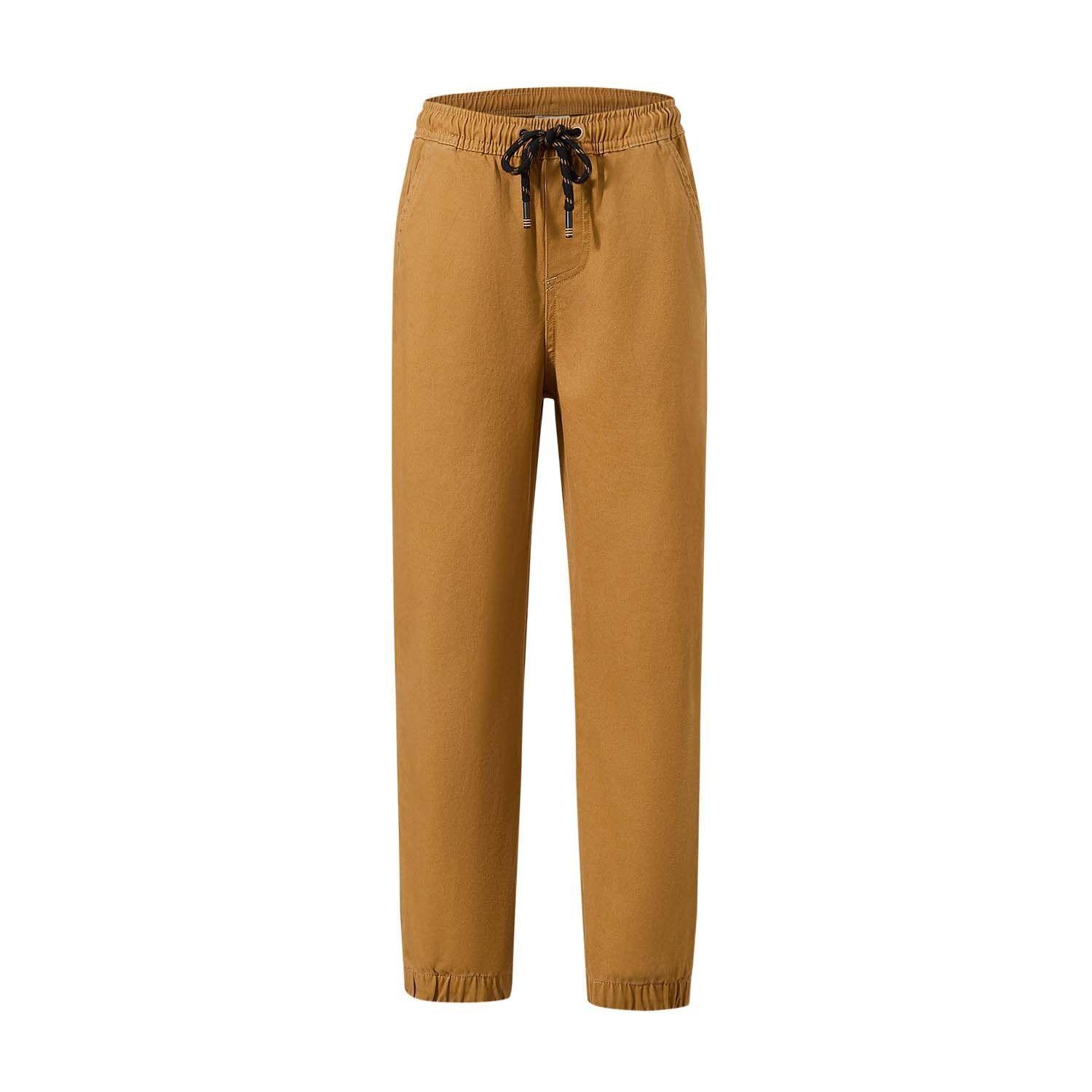 Pantalón Niño Jogger Camel-0