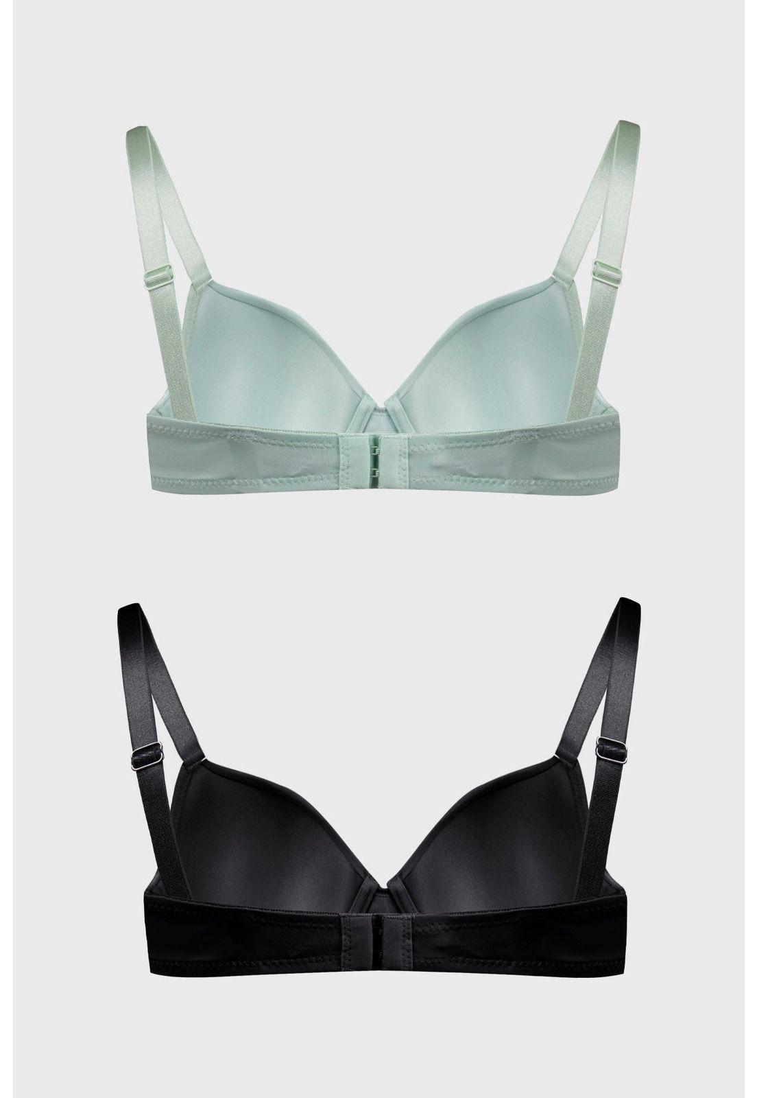 Sostén Mujer Bipack Copa Soft Liso Menta-1