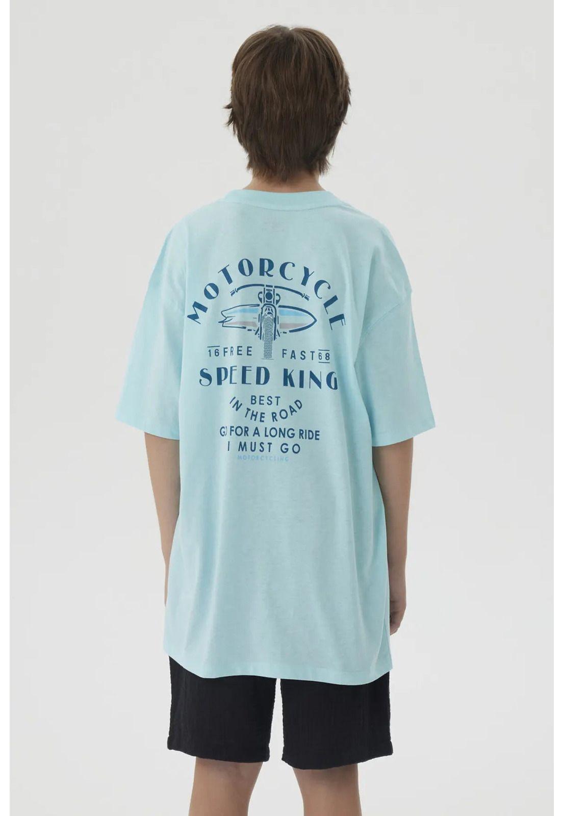 Polera Niño Print Posicional Aqua-1