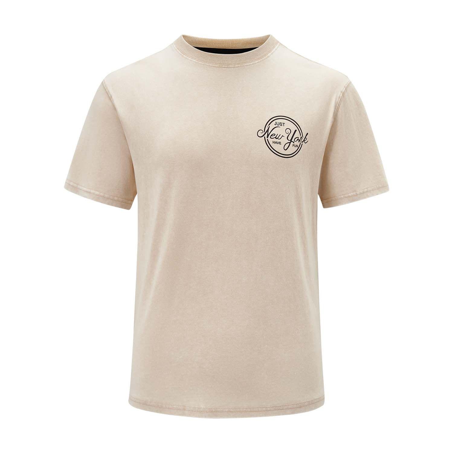 Polera Niño Lavado Beige Fashion's Park-0
