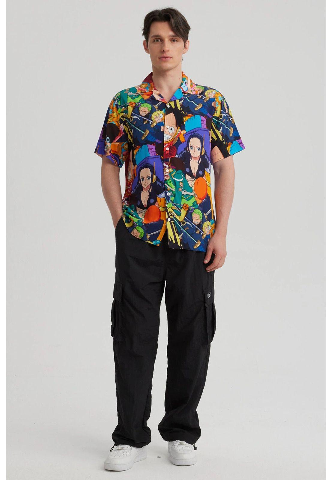 Camisa Hombre One Piece Blanco-1
