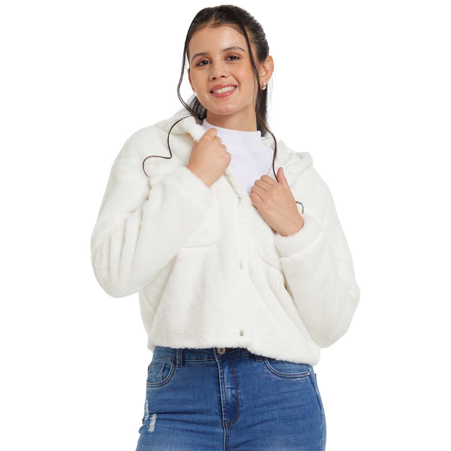 Polar Mujer Tipo Chaqueta Crudo Fashion´s Park-0