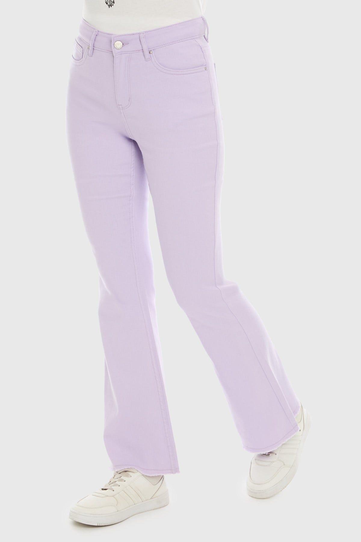 Jeans Mujer Flare Monse Lila-1