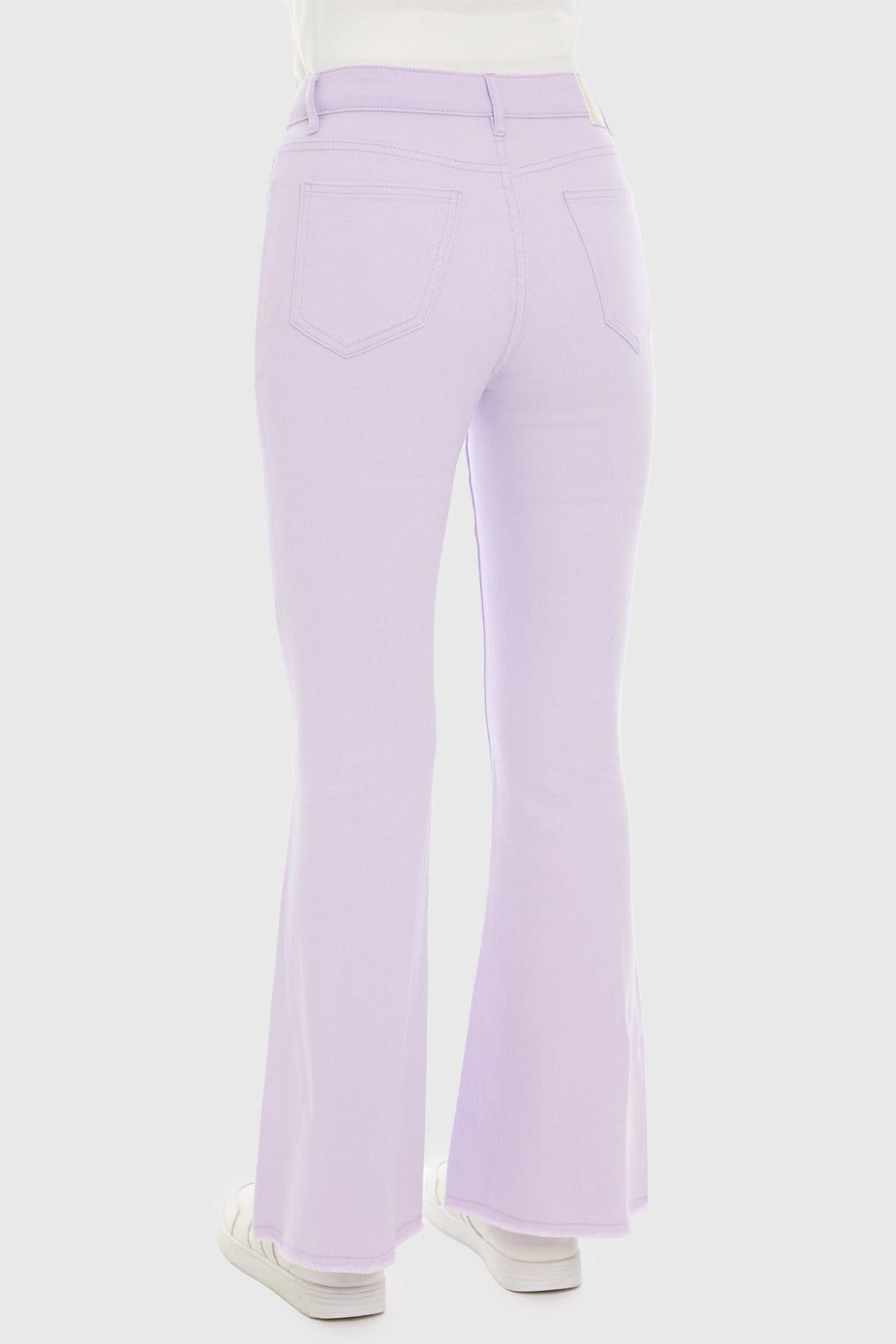 Jeans Mujer Flare Monse Lila-2