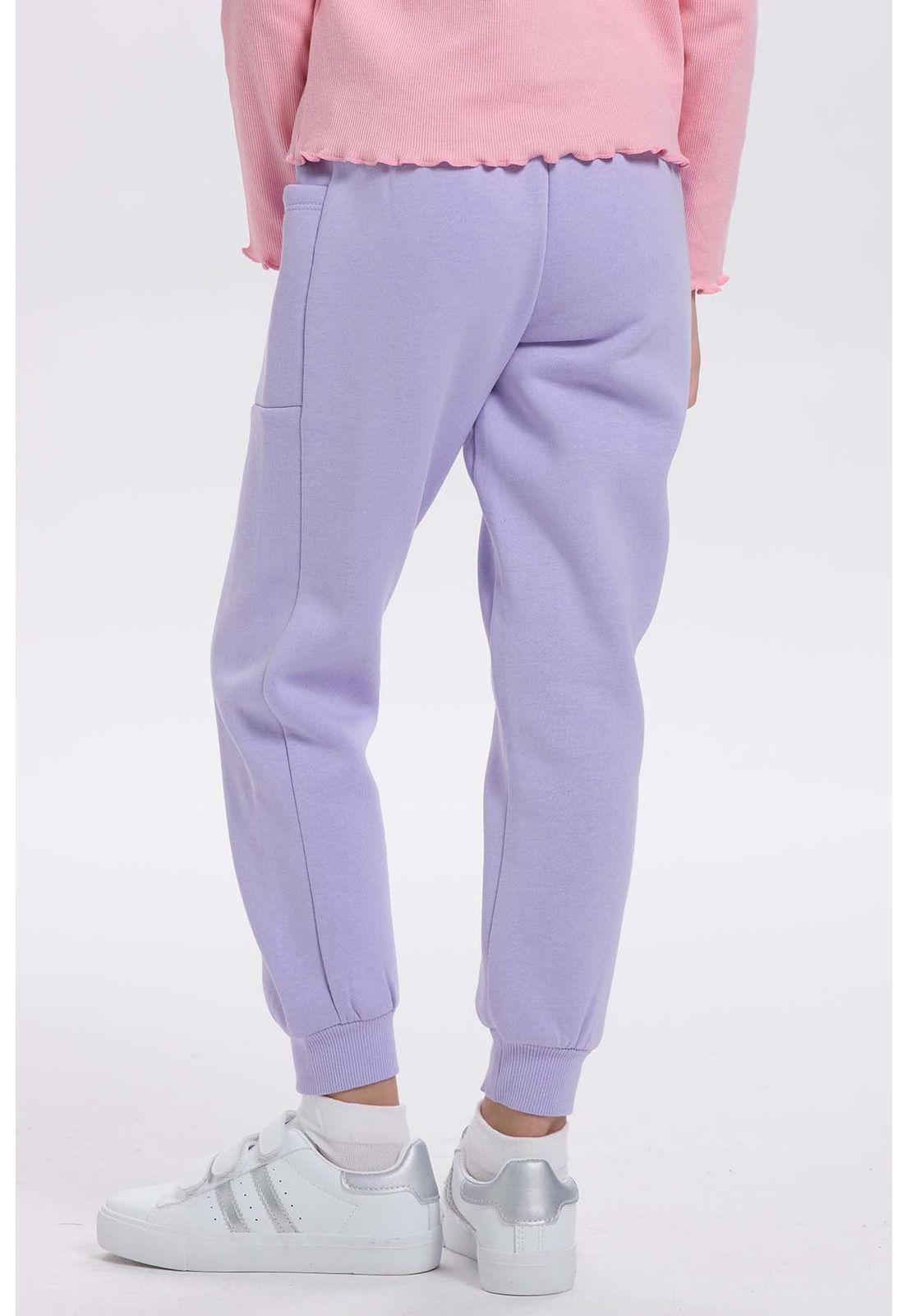 Pantalón Buzo Niña Bipack Negro-3