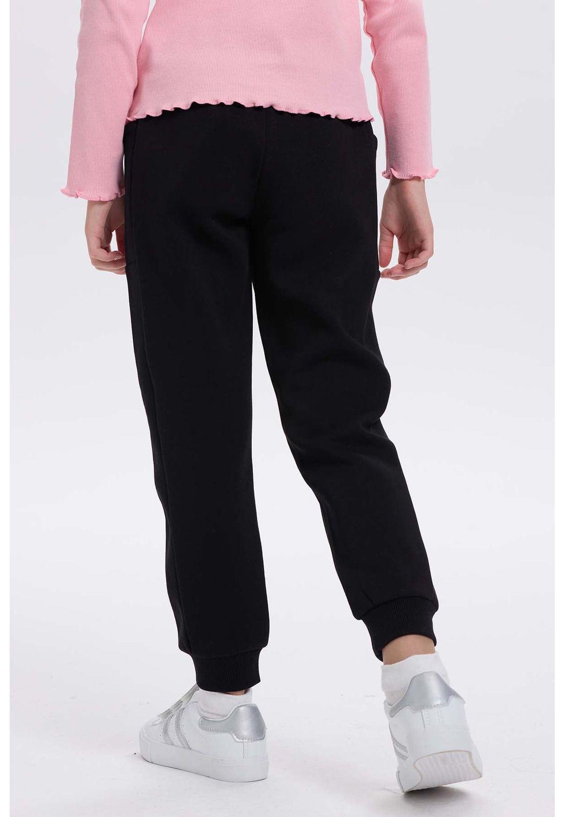 Pantalón Buzo Niña Bipack Negro-4
