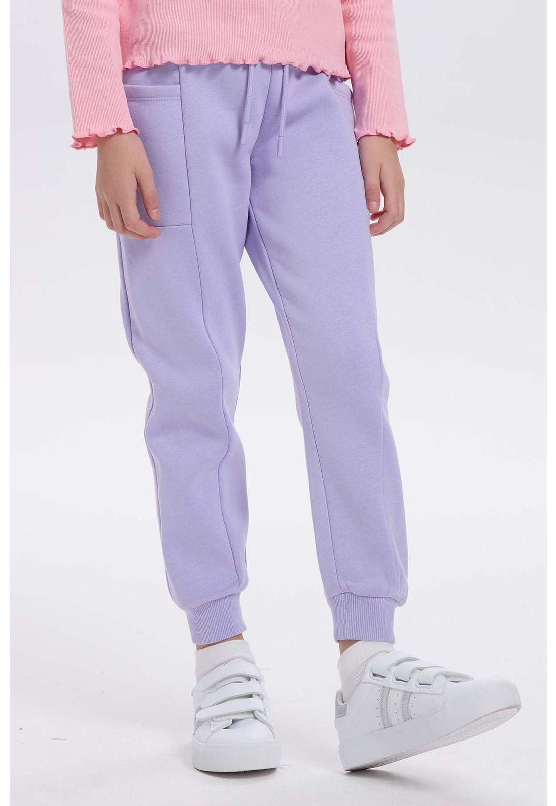 Pantalón Buzo Niña Bipack Negro-7