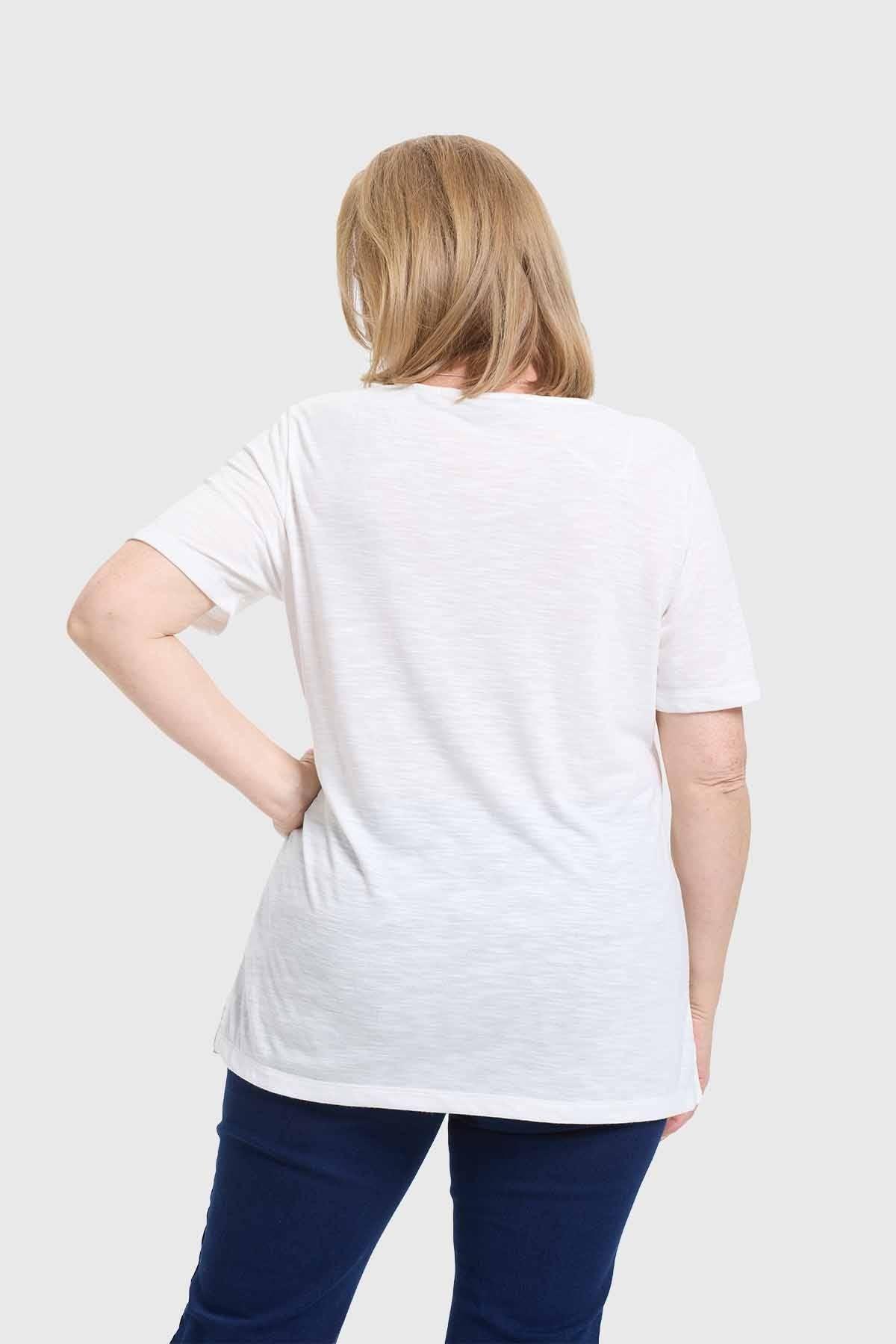 Polera Mujer Detalle Macramé Crudo-2
