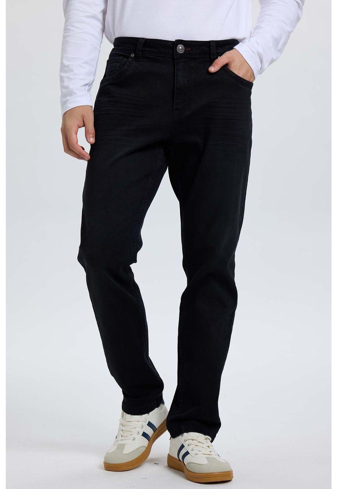 Jeans Hombre Flare Fit Azul-0