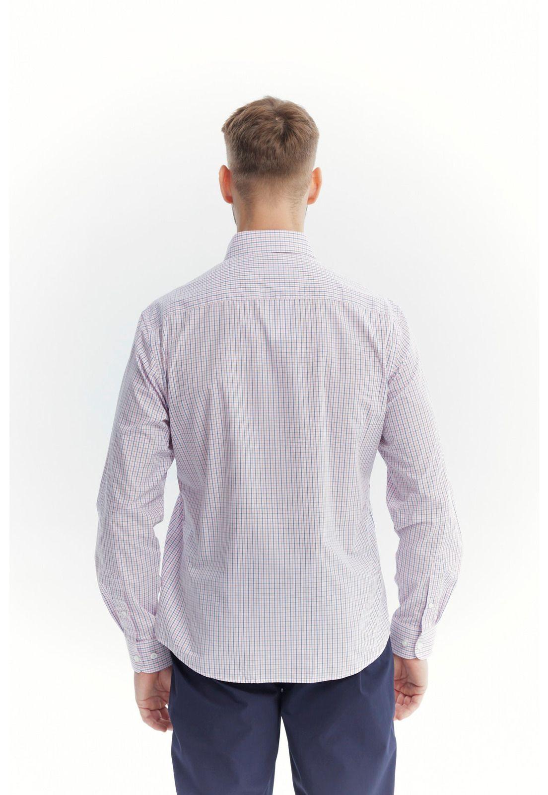 Camisa Hombre Regular Rosado-2