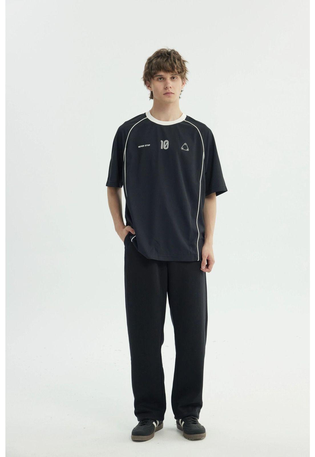 Polera Hombre Oversize Negro - lll-3