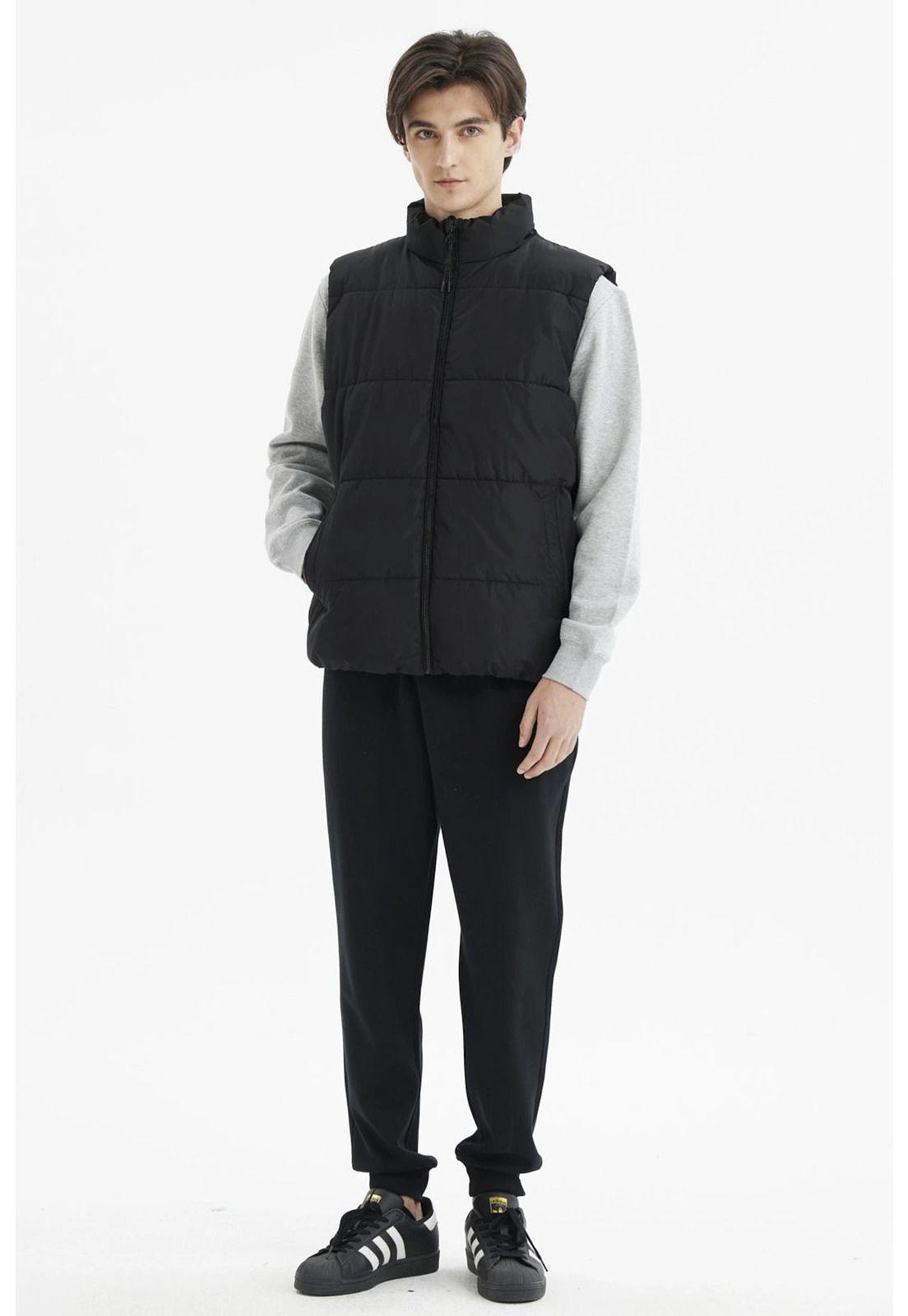 Parka Hombre Puffa Lisa Negro-3