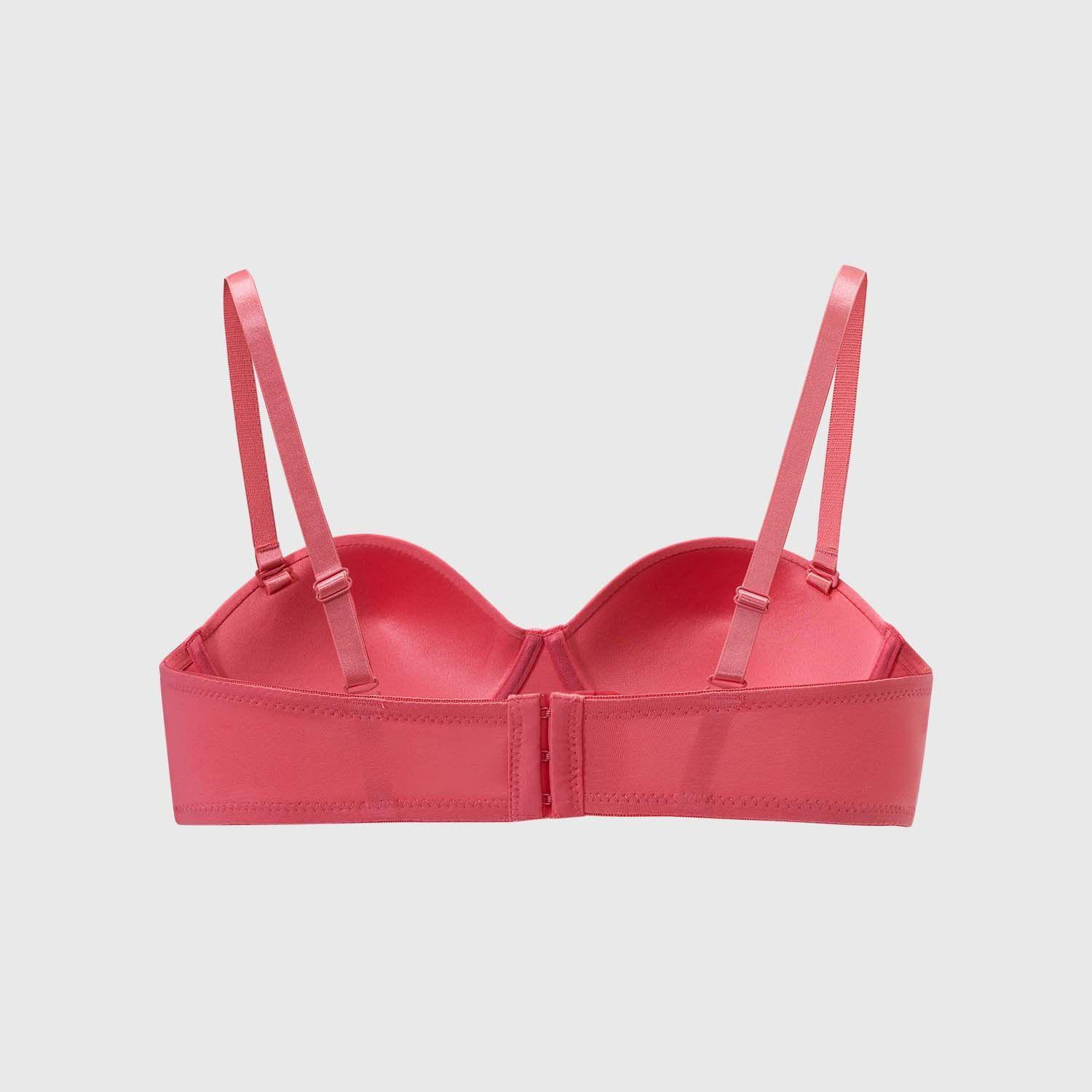 Sostén Mujer Strapless Encaje Rosa Fashion's Park-1