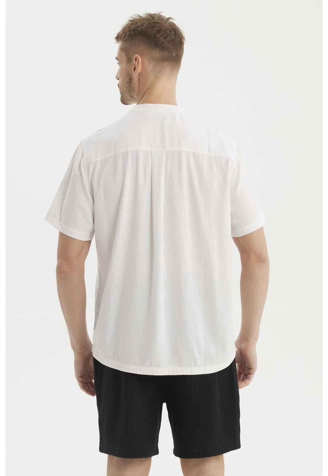 Camisa Hombre Slim Blanco- ll-2