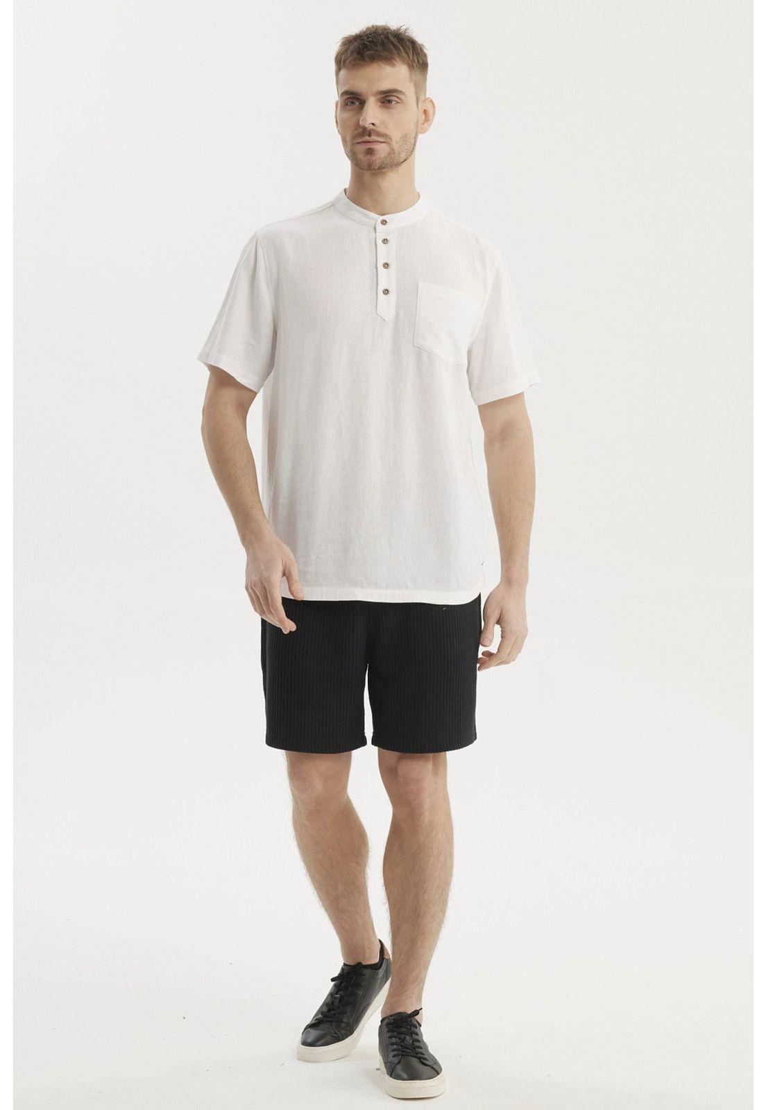 Camisa Hombre Slim Blanco- ll-3