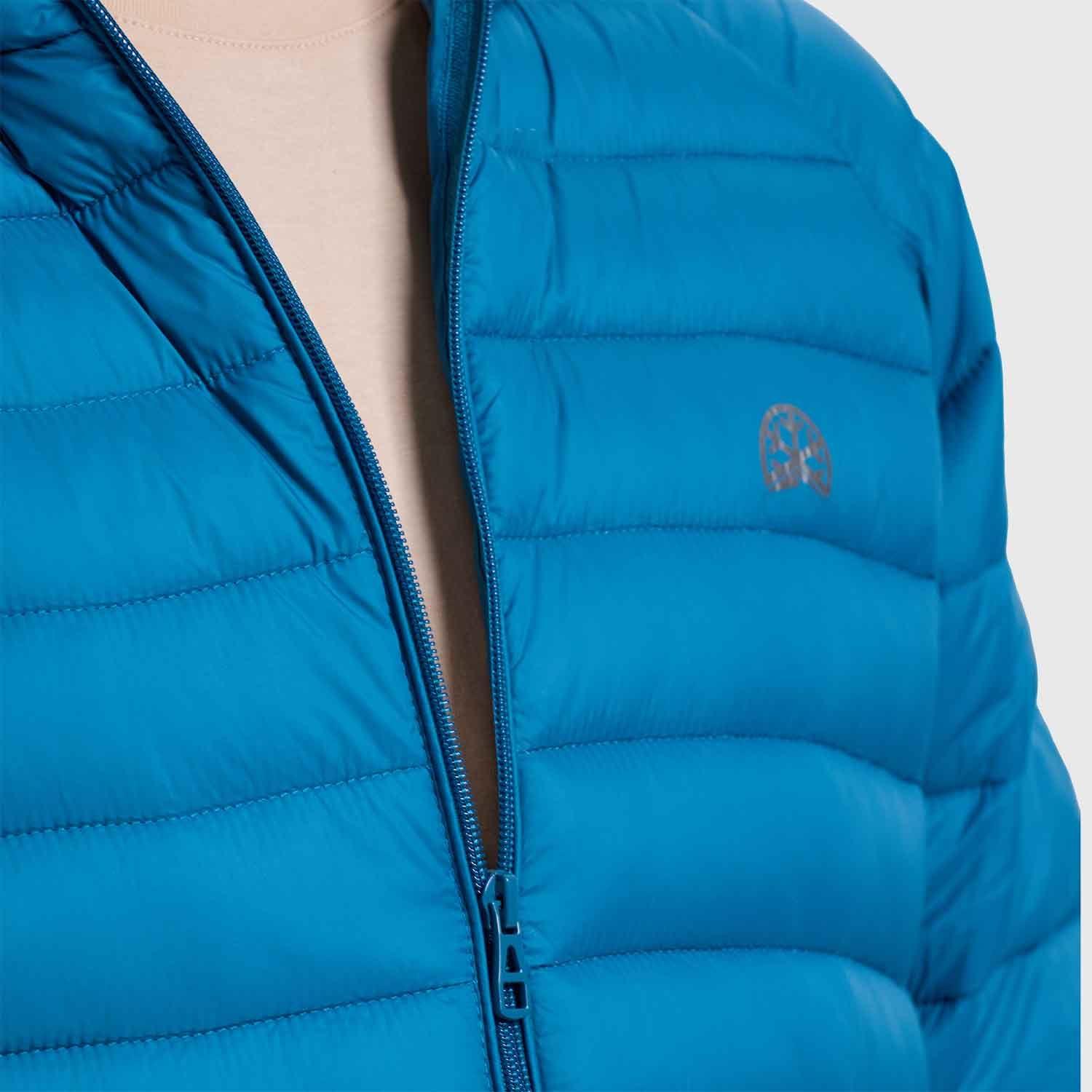 Parka Hombre Básica Lisa Azul Petroleo Fashion´s Park-3
