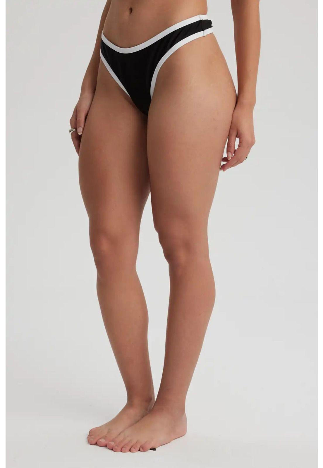 Traje De Baño Mujer Calzón Bikini Vivo Negro-2