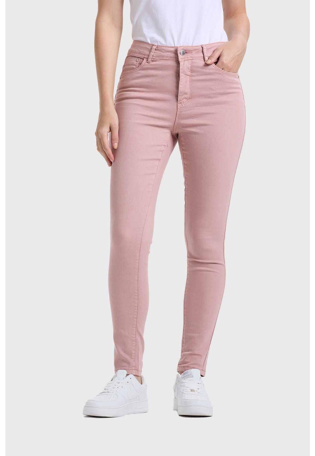 Jeans Mujer Emilia Rosado-1