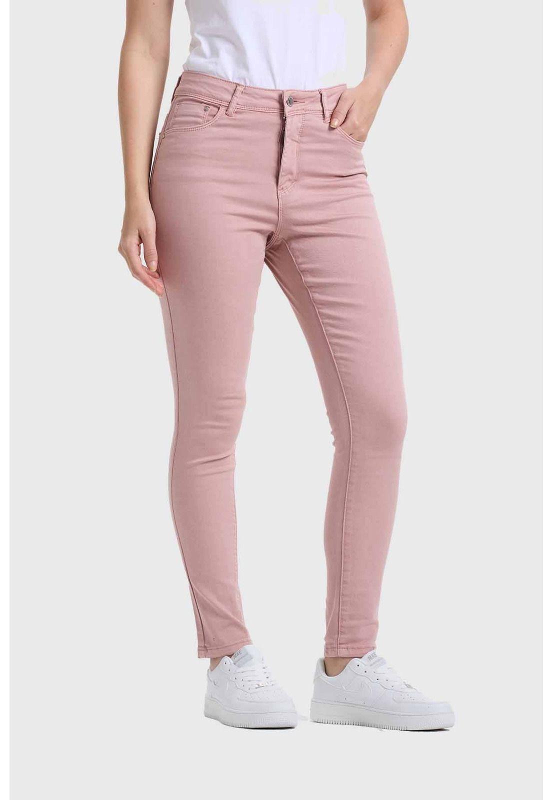 Jeans Mujer Emilia Rosado-2