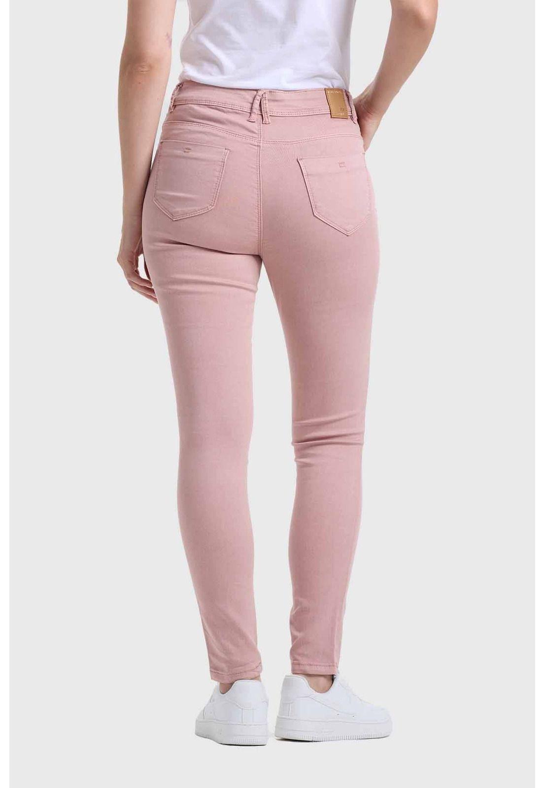 Jeans Mujer Emilia Rosado-3