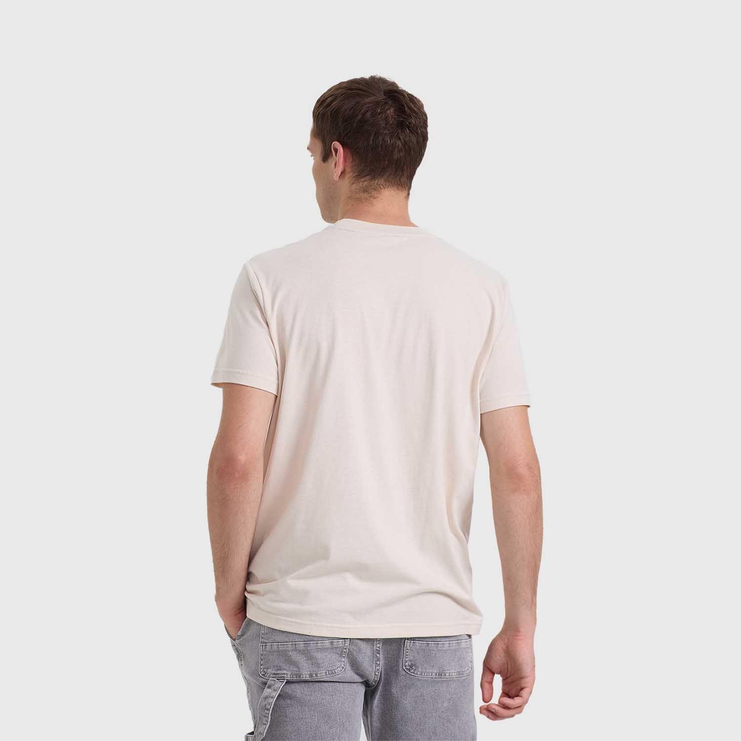 Polera Hombre Con Bolsillo Beige / Verde Fashion's Park-2