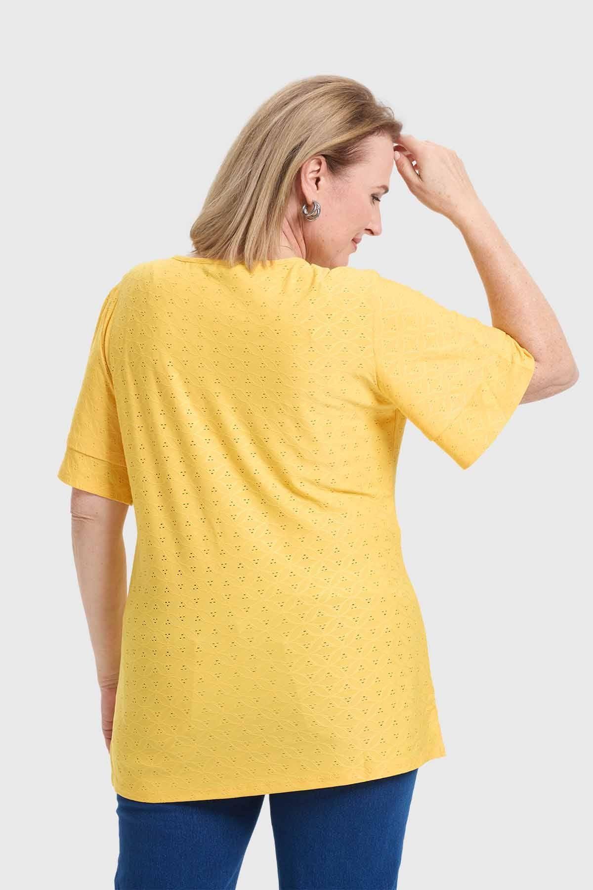 Polera Mujer Amarillo-2