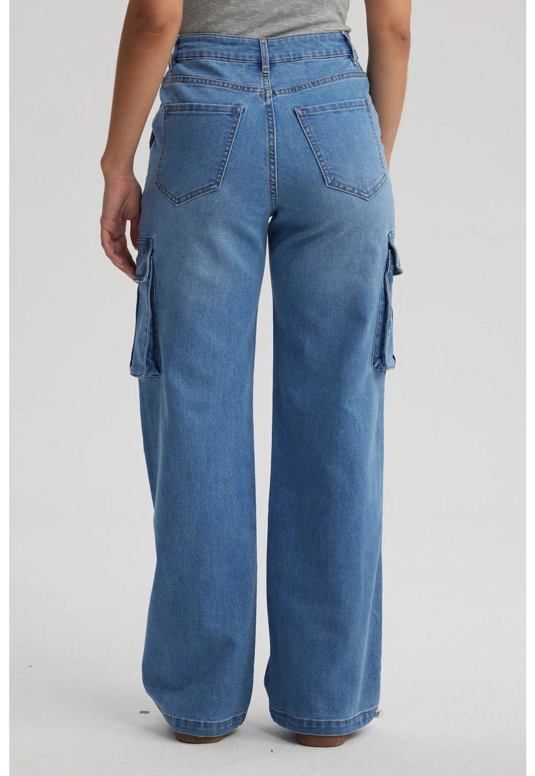Jeans Mujer Parachute Azul-2