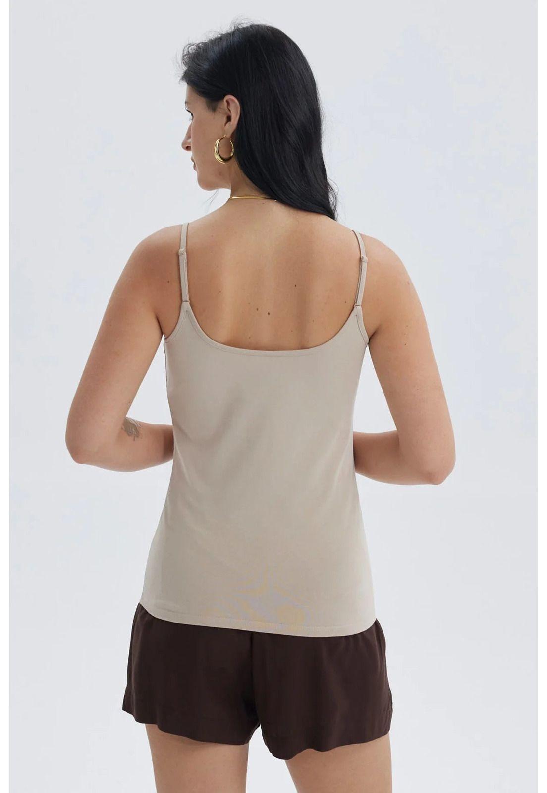 Peto Mujer Pabilo Algodón Camel-2